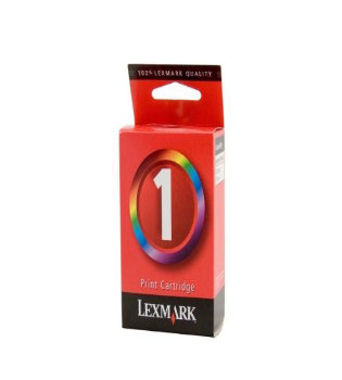 Genuine Lexmark Inkjet Cartridge No.1 Colour
